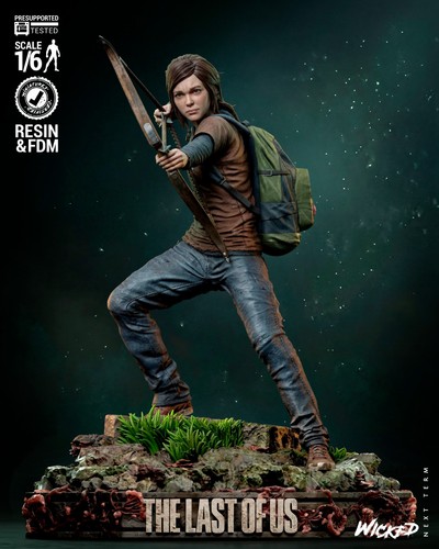 Ellie sculpture wicked 3d - –,