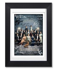 DOWNTON ABBEY THE MOVIE CAST SIGNED POSTER PRINT PHOTO AUTOGRAPH 2019 FILM GIFT