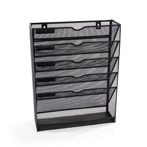Metal mesh wall mounted file - mounted,