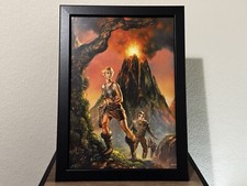 Boris Vallejo framed A4 art