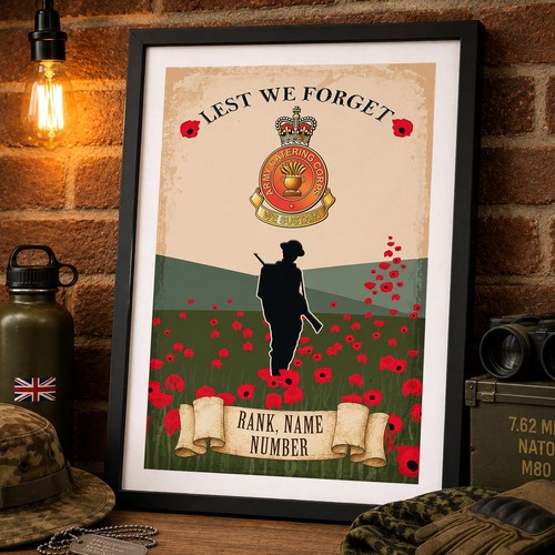 Personalised army catering - personalised,