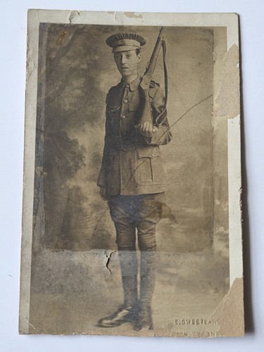 Genuine historic young soldier - genuine,