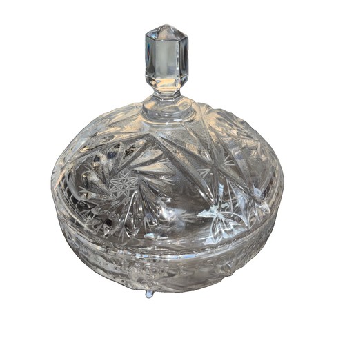 Vintage lead cut glass crystal - vintage,