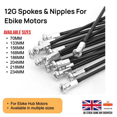 Bike spokes 12g - e-bike,