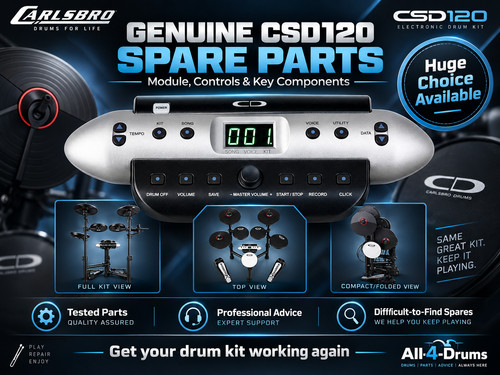 Carlsbro csd120 drum kit spare - csd120,