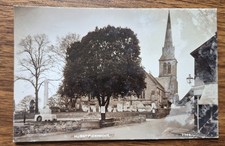 1925 Hurstpierpoint Church, Sussex. Real Photo Postcard AER Series