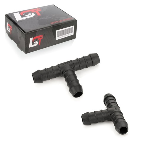 Polyamide pa6 piece - 2x, t-piece
