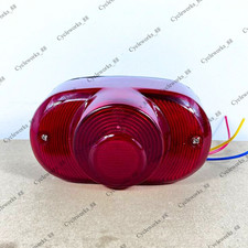 Honda C50 C65 C70 C90 S90 CS90 CL90 CD70 CD90 Tail Light Taillight 6V – 1978-85