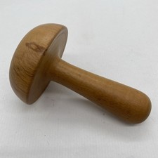 Vintage Wooden Darning Mushroom, Wooden darner, Sewing / Craft