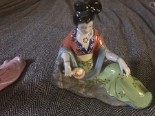 Pair Of Chinese Porcelain Lady
