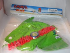 Swatch C Monsta On the Beach SDZ 100 Scuba 200 Sealed in Bag With Cap