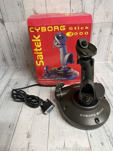 Saitek cyborg 2000 joystick - cyborg,