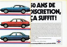 Advertising 107 1983 Nissan Datsun (2p) 280ZX Stanza Sunny