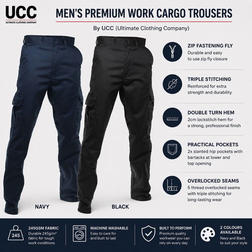Mens combat cargo - cargo, work