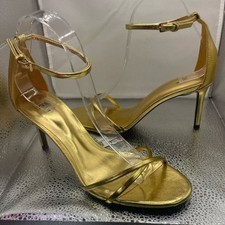 Zara‎ gold sandals sizes
