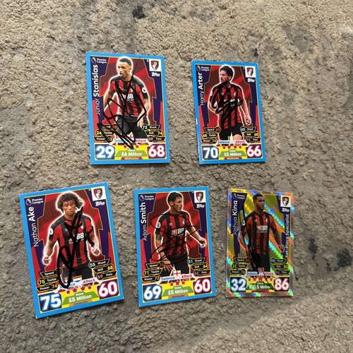 Bournemouth signed match - 5,