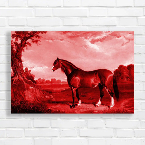 Majestic horse autumn - majestic, in