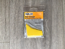 solar tackle hair gauge