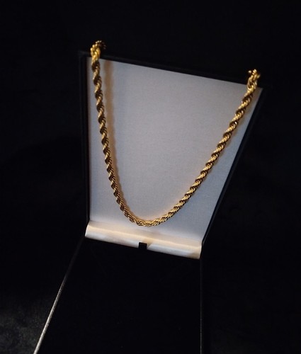 26inch 5mm 18ct gold plated - 18ct,