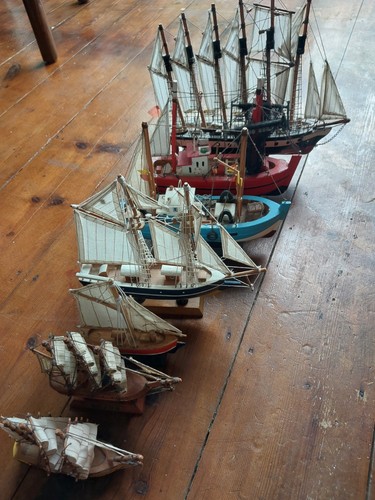 Wooden model sail boats - 7,