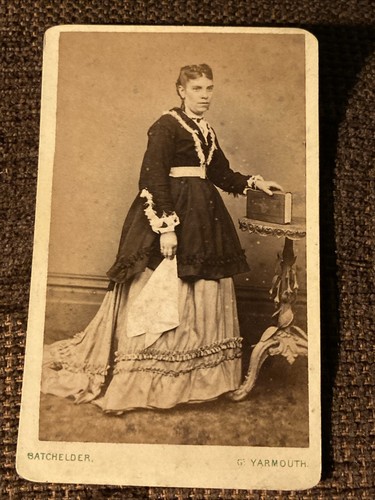 Victorian cdv photo - cdv, woman