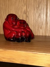 Royal Doulton Flambe  Monkey Rare Collectible