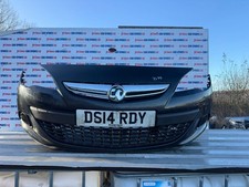VAUXHALL ASTRA HATCHBACK 3DR GTC SPORT MK6 J 2014 BLACK GAR FRONT BUMPER MARKS