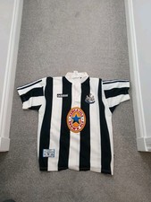 Newcastle Utd Iconic Genuine Original Home Shirt 1995/97 Mens Large