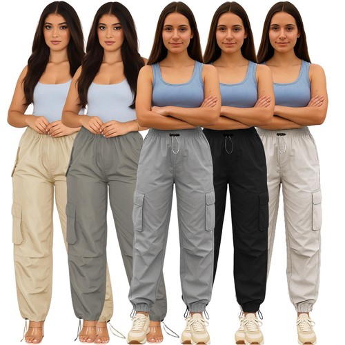 Ladies cargo trouser baggy fit - baggy,