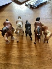 Terra By Battat Horse Figures Toys X 5 Used