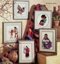 Cross stitch chart portrait - cross,