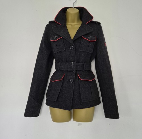 Superdry wool artillery pea - superdry,