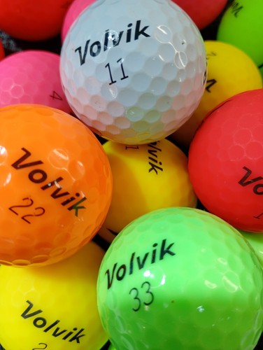 Volvik coloured golf - coloured, balls