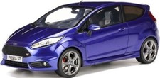 model road car Ford Fiesta Mk.7 ST Spirit Blue Metallic Resin 2016 Otto 403 1:18