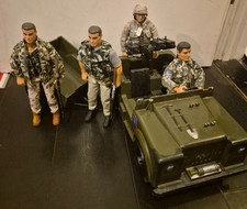Strike force military jeep - military,