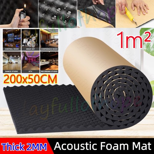 Acoustic foam tile wall - tile,