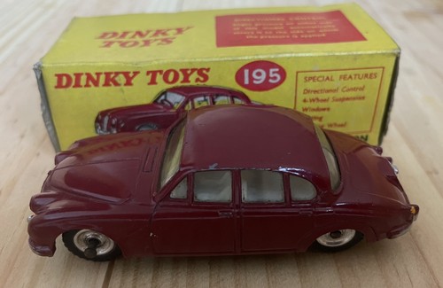Dinky toys 195 burgundy red - toys,
