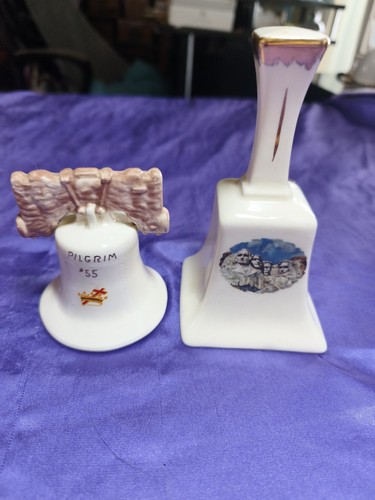 Vintage porcelain bell lot - porcelain, of