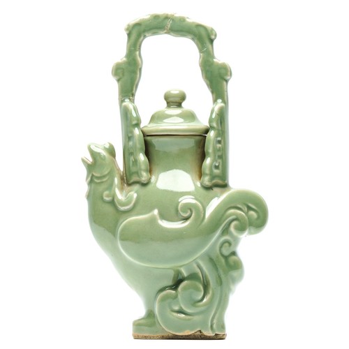 Chinese porcelain teapot - chinese,