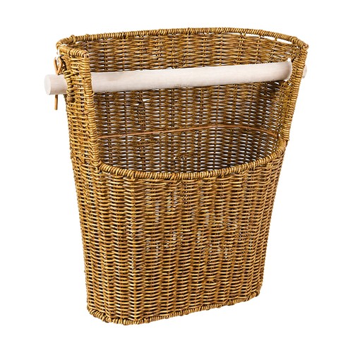 Bathroom tissue basket rustic - bathroom,