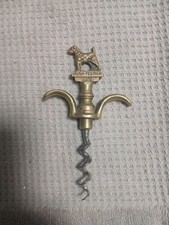 Vtg Brass Irish-Terrier Dog