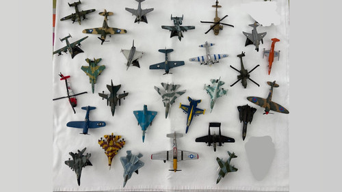 28pc maisto diecast aircraft - 28pc,