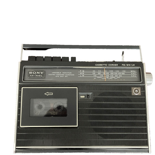 Sony 400l portable radio - sony, cf-400l