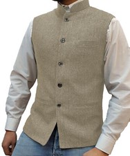 Mens Tweed Waistcoat