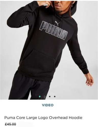 Puma fleece overhead hoodie - overhead,