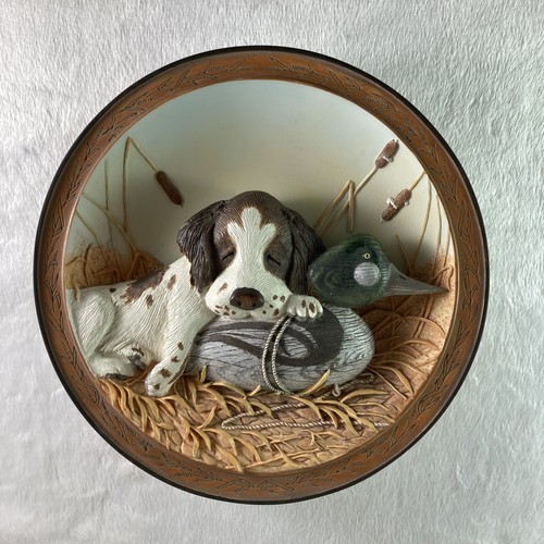 Field pup follies plate - pup, 3d