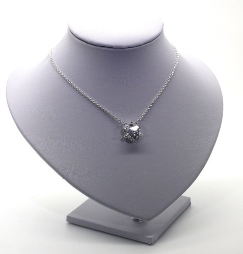 Pendant heart shaped 5a - heart,