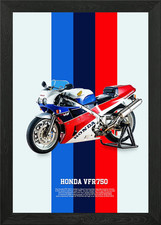 HONDA VFR750 Framed Wall Art