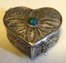 Sterling Ring Box Trinket Box