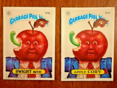 Topps garbage pail kids - garbage,